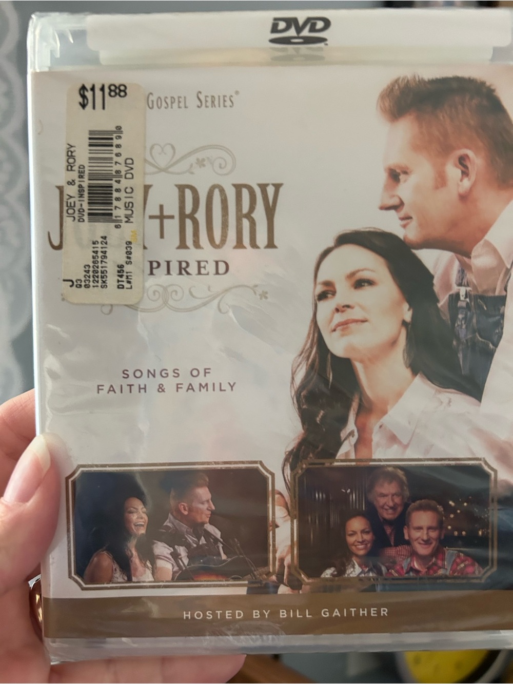 Joey & Rory Inspired Songs of Faith & Family Hosted by Bill Gaither  DVD